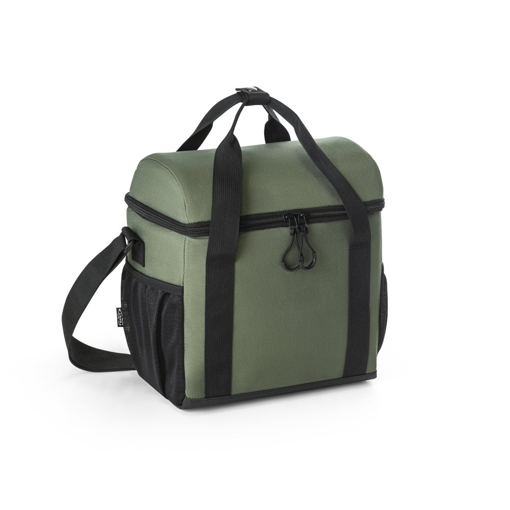 Sac isotherme rPET à personnaliser ROMA M Vert foncé